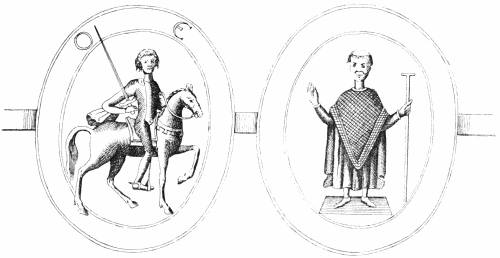 THE SEAL OF ODO, BISHOP OF BAYEUX, HALF-BROTHER OF WILLIAM I.