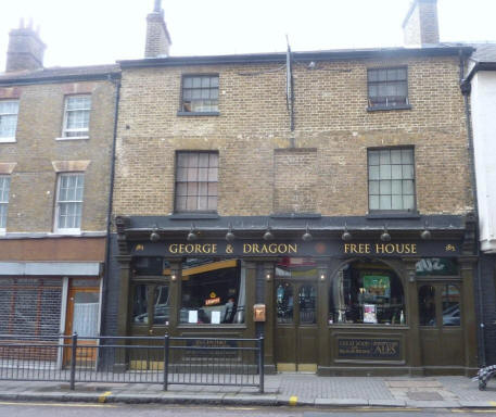 George & Dragon, 183 High Street, Acton - in March 2010