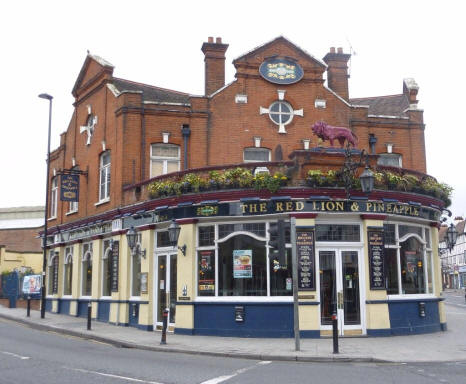 Red Lion, 183 High Street, Acton - in March 2010