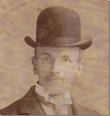 My Great grandfather James Vincent Needham licensee of the Grove Tavern, in 1907