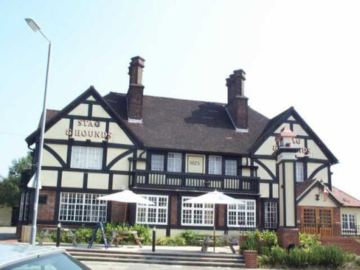 Stag & Hounds, Bury Street, Lower Edmonton - a later picture