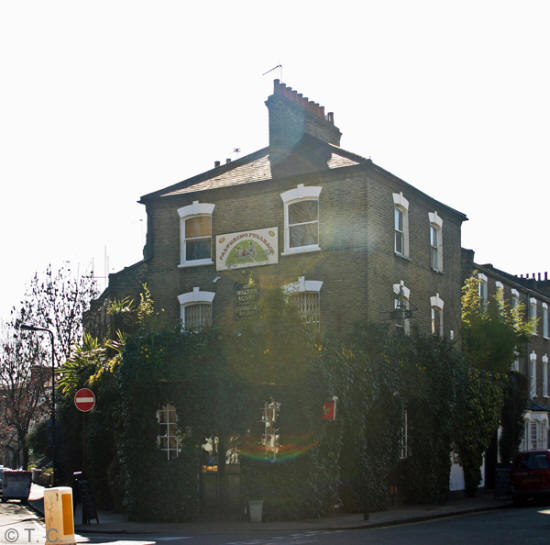 Sir Walter Scott, 19 Perth Road, N4 - in March 2011