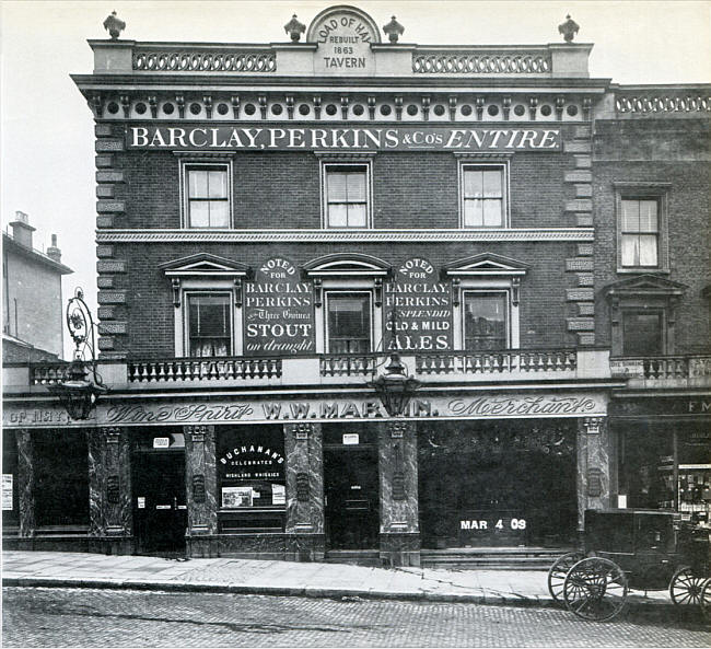 Load of Hay, Haverstock Hill, Hampstead - in 1903 landlord is W W Martin