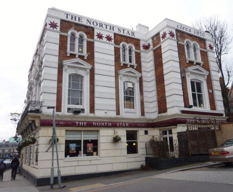 North Star, 104 Finchley Road, Hampstead - in January 2010