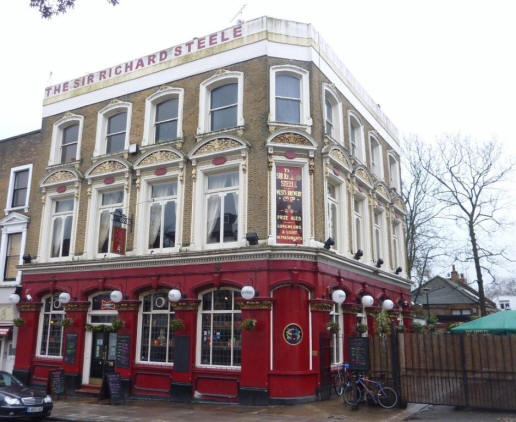 Sir Richard Steele Hotel, 97 Haverstock Hill, Hampstead - - in January 2010