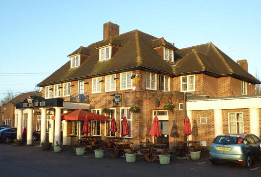 Ballot Box, Horsenden Lane North, Greenford - in January 2010