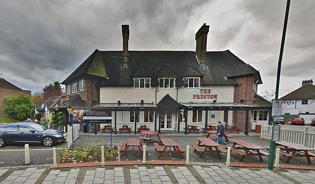 Preston Hotel, 161 Preston Road, Wembley HA9 - in 2012