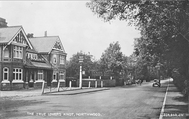 True Lovers Knot, Rickmansworth Road, Northwood - circa 1937