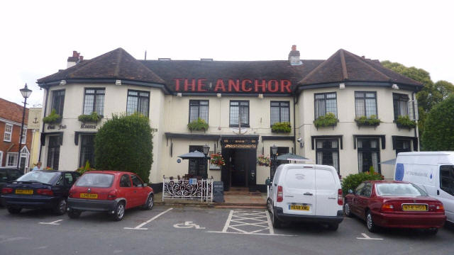 Anchor, Church Square, Shepperton - in July 2010