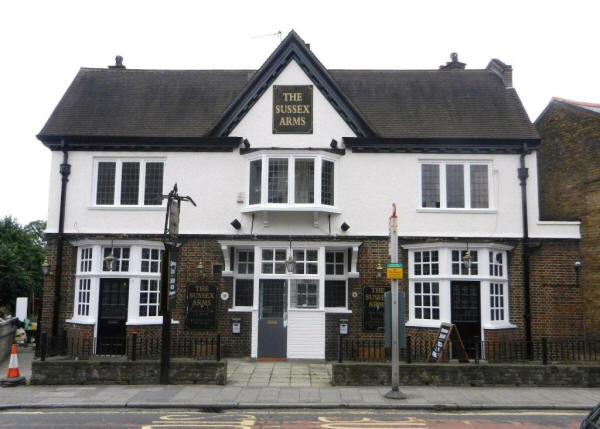 Sussex Arms, 15 Staines Road, Twickenham - in June 2011