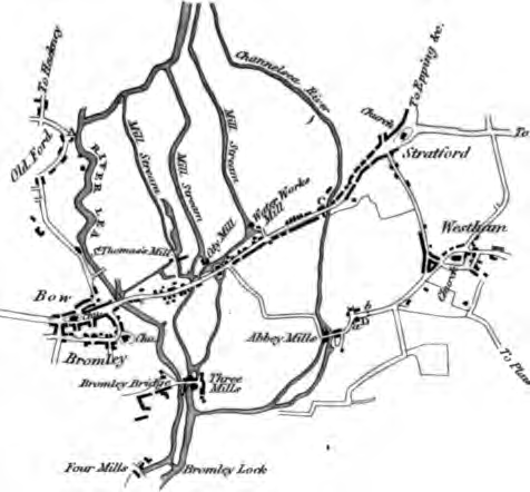 The East of London in 1834