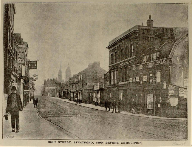Stratford High Street - 1890