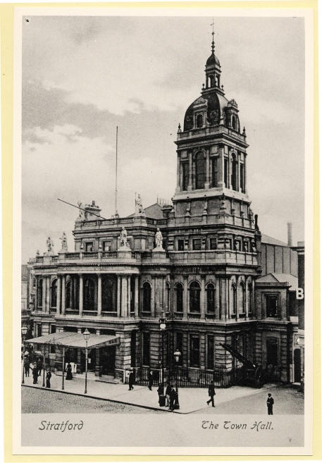 Stratford Town Hall - date unknown