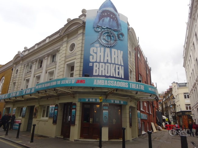 Ambassadors Theatre, West Street, London, WC2H 9ND - in October 2021