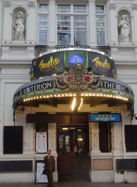 Criterion Theatre, Piccadilly Circus, London, SW1Y 4XA  - in October 2021