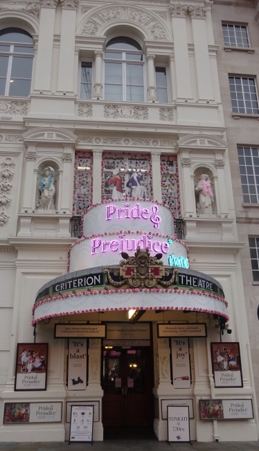 Criterion Theatre, Piccadilly Circus, London, SW1Y 4XA  - signage changed in November 2021