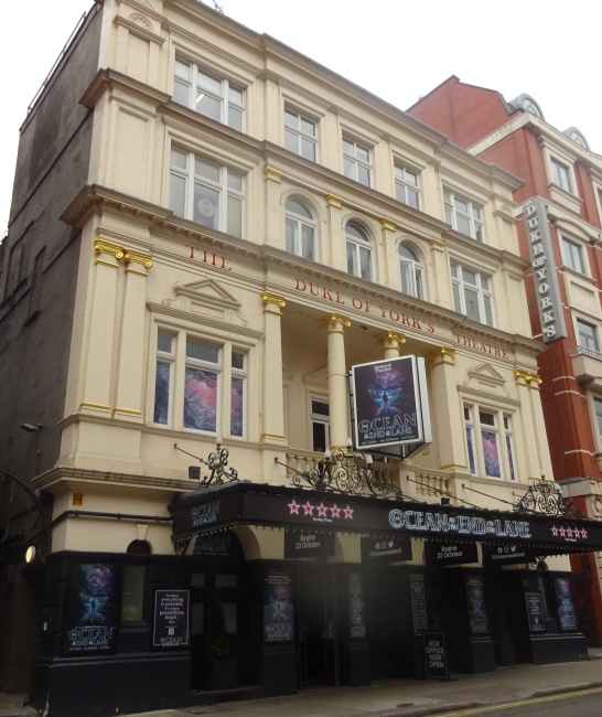 Duke of York’s Theatre, 104 St Martin’s Lane, London, WC2N 4BG - in October 2021