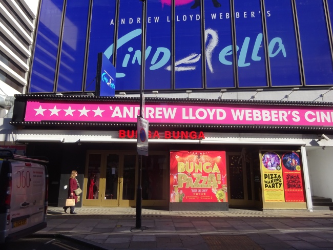 Gillian Lynne Theatre, 166 Drury Lane, London, WC2B 5PW - in October 2021