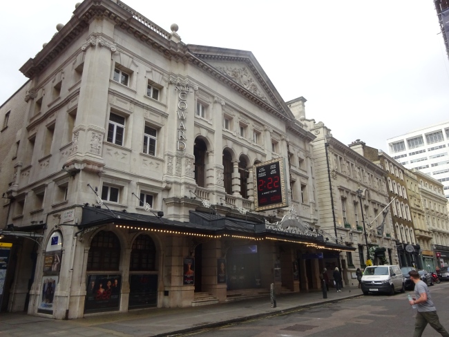 Noel Coward Theatre, 85-88 St Martin’s Lane, London, WC2N 4AU  - in October 2021