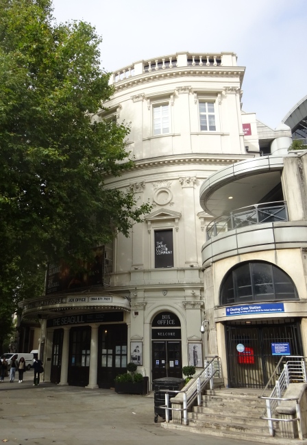 Playhouse Theatre and Box Office, Northumberland Avenue, London, WC2N 5DE - in October 2021
