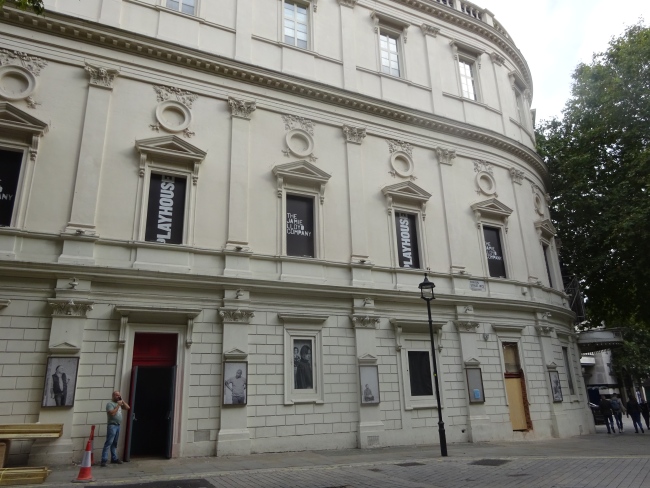 Playhouse Theatre, Northumberland Avenue, London, WC2N 5DE - in October 2021