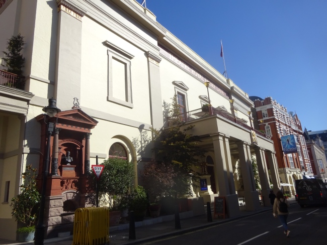 Theatre Royal, Catherine Street, London, WC2B 5JF - in October 2021