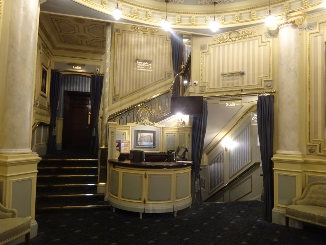 Wyndhams Theatre Foyer, Charing Cross Road, London, WC2H 0DA - in October 2021