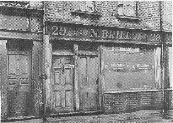 The barbers shop, scene of one of Jack the Rippers murders