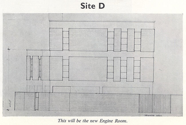 Site D - this will be the new engine room