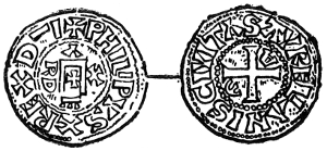 Denier of Philip I. of France