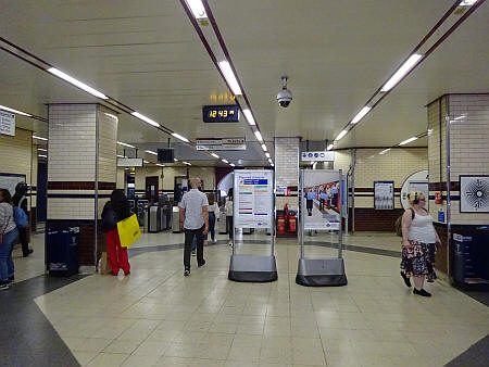 Baker street station entrance - ok this far with a wheelchair