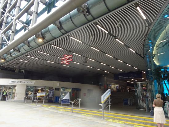 Cannon Street Main Laine Rail station   - in July 2021
