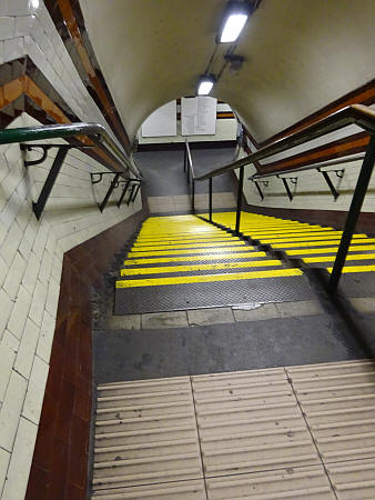Holloway Road station more stairs