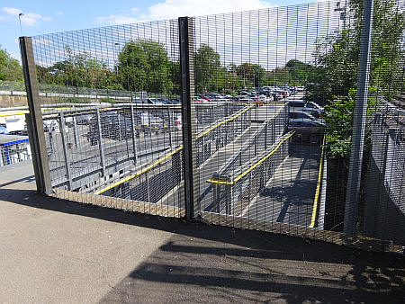 Stanmore slope, second section, down to low level car park