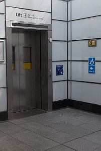 Tottenham Court Road Internal Lifts, for example