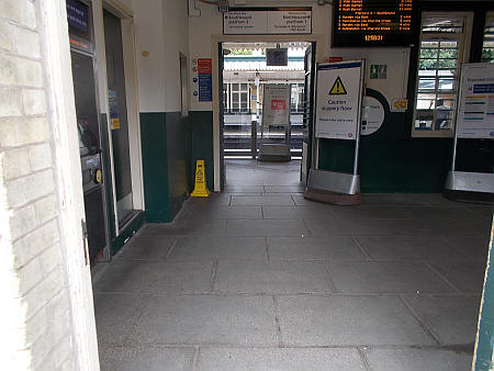 Woodside Park station entrance