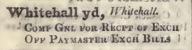 Whitehall yard 1842 Robsons street directory